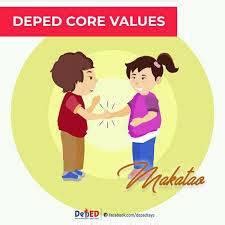 makatao drawing|Core Values in Education .
